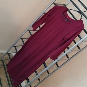 Burgandy Dress